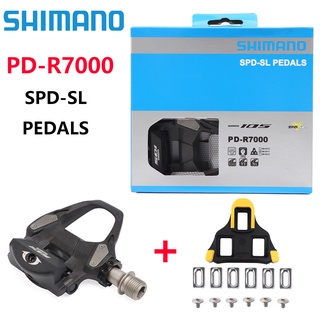 Shimano ที่เหยียบปั่นจักรยาน SPD 105 PD-R7000 กันลื่น พร้อมคลีท SH11