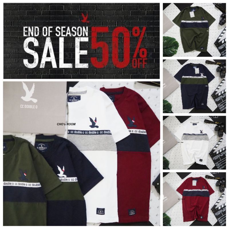 CC DOUBLE O เสื้อยืดซีซีดับเบิ้ลโอ งานปัก Cotton100% (CC-004)