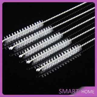 แปรงล้างหลอดดูด จุกนม ขนไนล่อน ไม่ทำให้เป็นรอย Stainless steel soft straw straw brush
