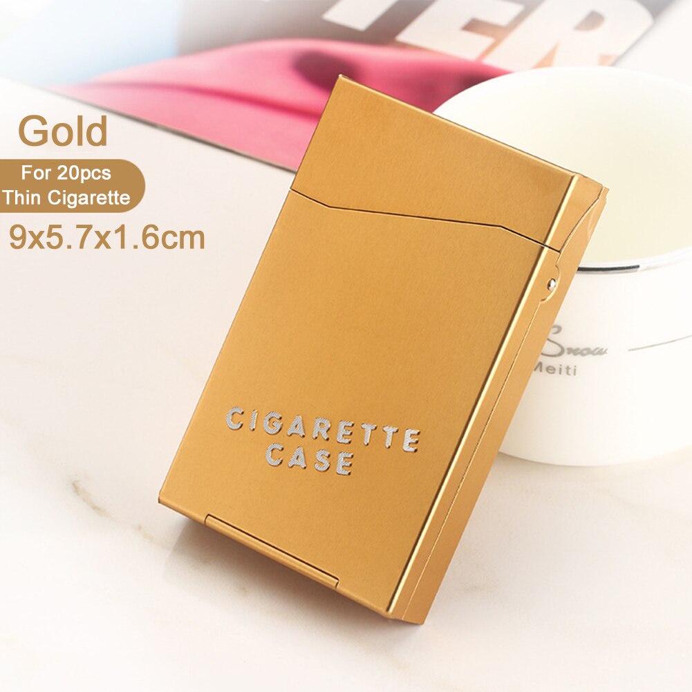 กล่องใส่บุหรี่อลูมิเนียม ขนาด 20มวน 7.1 LM กันน้ำ กันหักงอ High Quality Aluminium Cigarettes Holder 