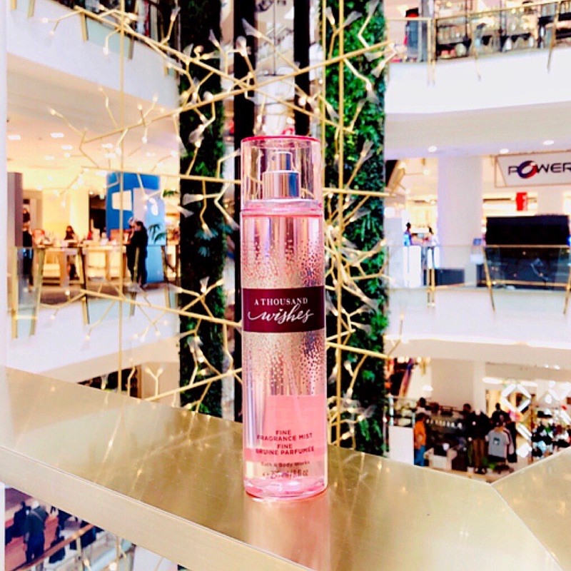 📣🔥ของแท้100%💯🔥✨🌸A THOUSAND Wishes🌸✨น้ำหอม Body Mist👉Bath & Body Works🍒🐝