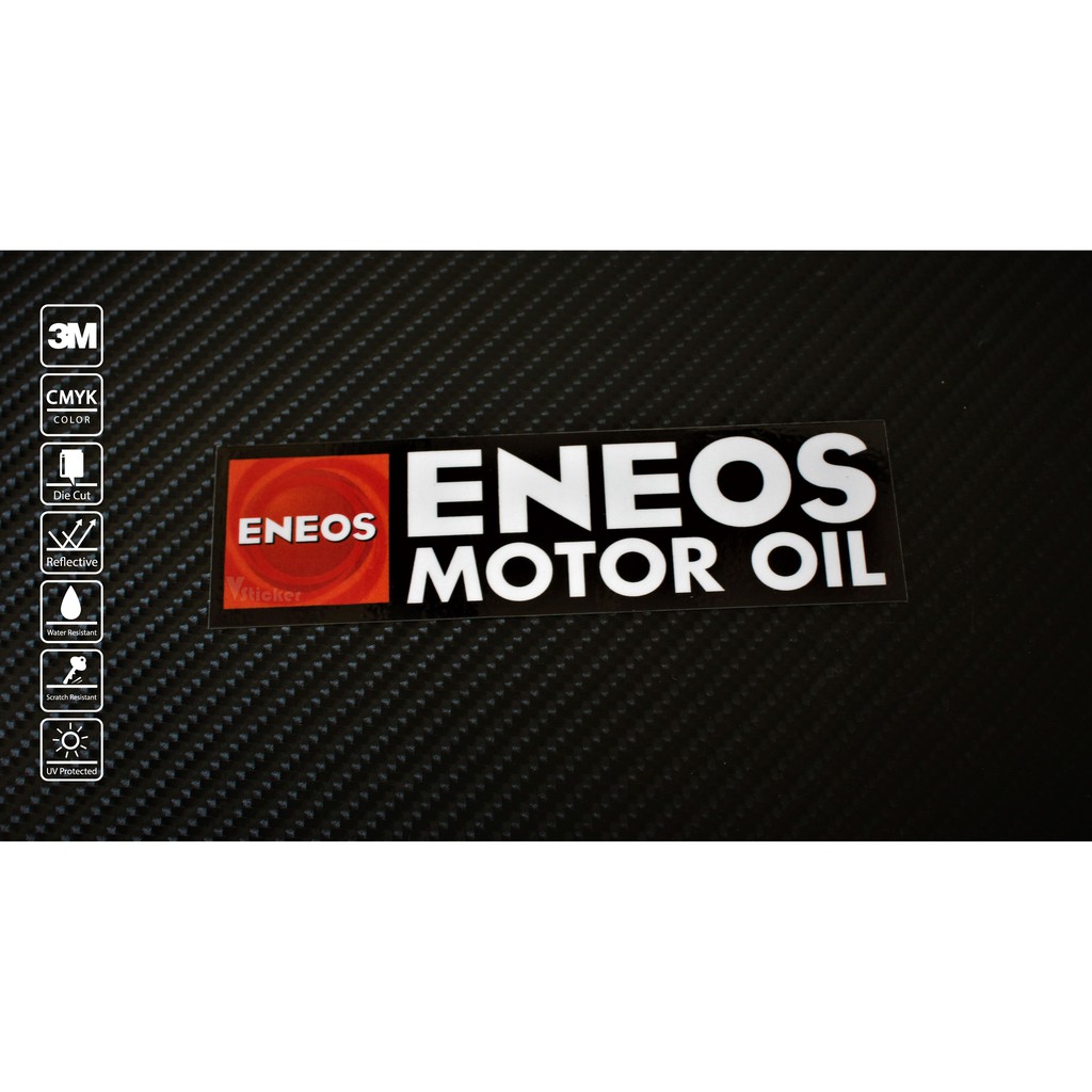 สติ๊กเกอร์ Sticker Eneos Motor Oil 203