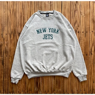 New YORK NY JETS Grey UNISEX ของแท้ เสื้อแจ็กเก็ต เสื้อกันหนาว