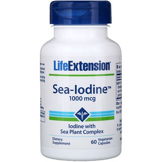 Life Extension, Sea-Iodine, 1,000 mcg, 60 Vegetarian Capsules