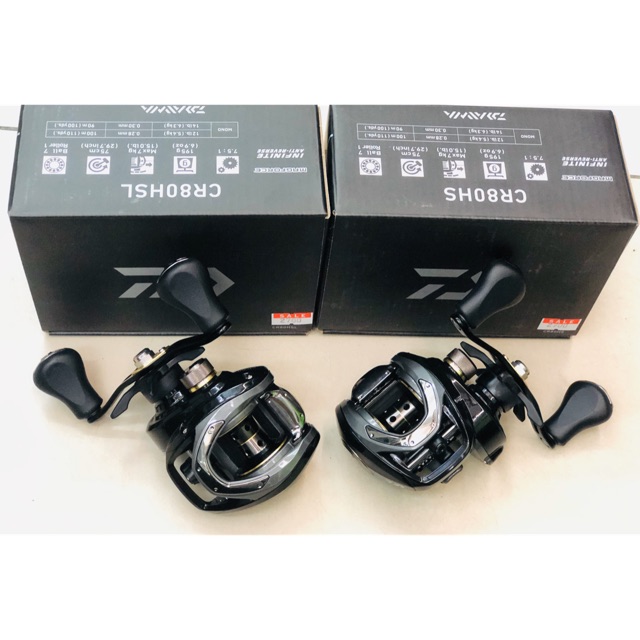 รอกหยดน้ำ Daiwa CR 80HS  ซ้าย ขวา