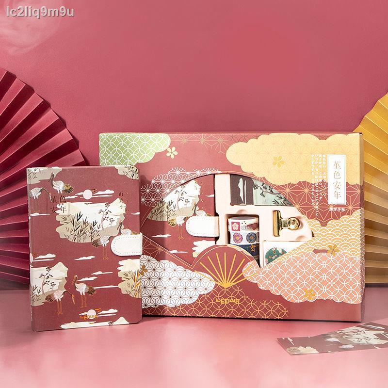 เครื่องเขียนChinese Wind Handbook Creative Gift Notebook Box Set ...