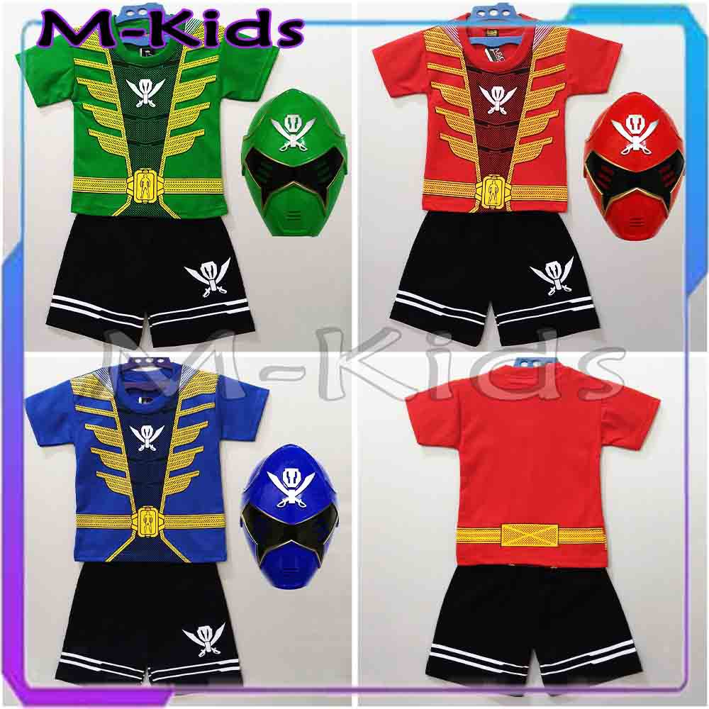MKids88 - ชุดเสื้อยืดเด็ก / ชุดตัวละคร Power Rangers