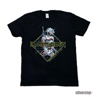 เสื้อวงลิขสิทธิ์แท้ Iron Maiden – Somewhere in Time Diamond | ร้าน Silverstarplus