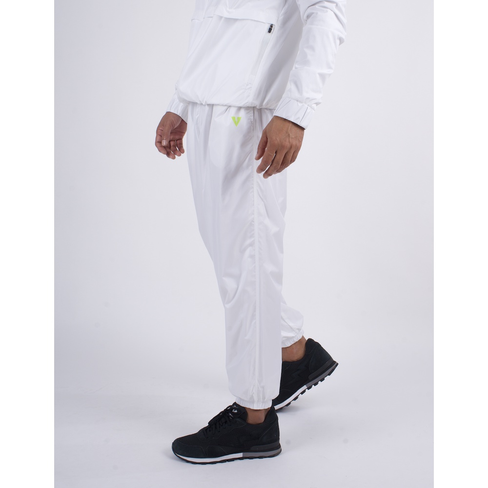 VOLT [สินค้าพร้อมส่ง] กางเกงขายาว ผ้าร่ม กีฬา ออกกำลังกาย สีขาว NEUTRON 005 PW20 TRAINING PANTS WHITE