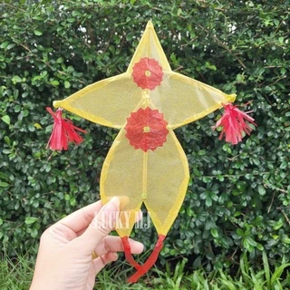 ว่าวจุฬาจิ๋ว ว่าวสำหรับแก้บน ว่าวจุฬาไอ้ไข่ ว่าวถวาย ชุด3ตัว คละสีเลือกสีได้