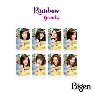 Bigen Cream Color Quick &amp; Easy by One Push ครีมเปลี่ยนสีผม ปิดผมขาว