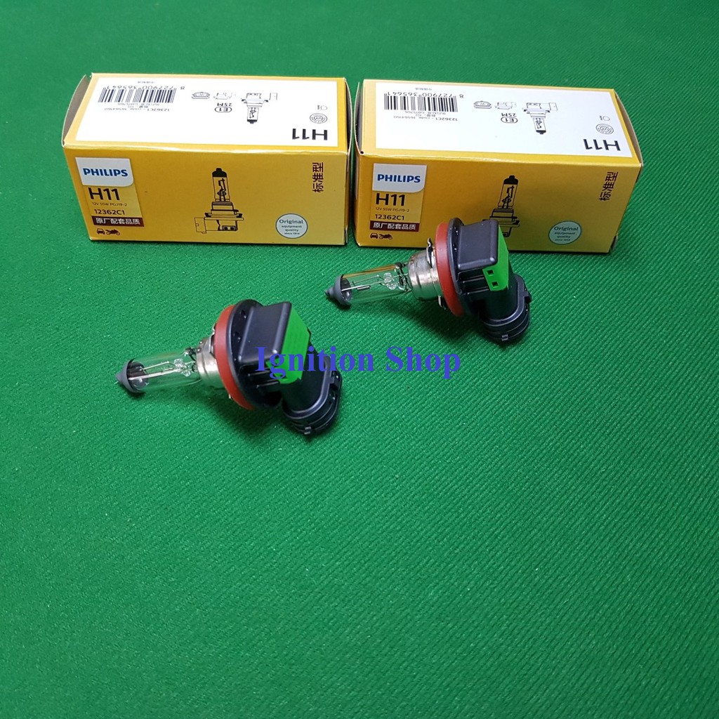 หลอดไฟหน้า Philips H11 12V 55W 12362 ST C1 จำนวน 2 หลอด ประกัน 3 เดือน ราคา ถูกที่สุด ดีลบีเคเค แกลเลอรีภาพที่ 3
