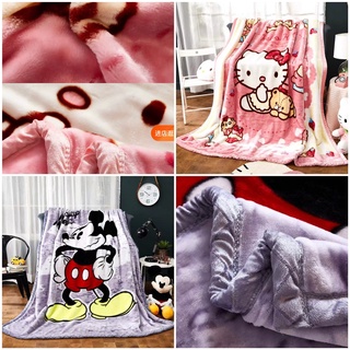 Sanrio/Disney warm quit ผ้านวม อบอุ่น ขนฟูนุ่มมาก มีหลายขนาด