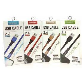 VENSONIC 2.6A สาย USB VS-CB-05 สําหรับ Iphone