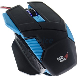 USB Optical Mouse MD-TECH (BC-106) Black/Blue