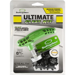 Spike Softspikes Ultimate Cleat Kit"PINS" (20 Stealth cleats,Ripper Wrench and 2 prong insertion wrench)