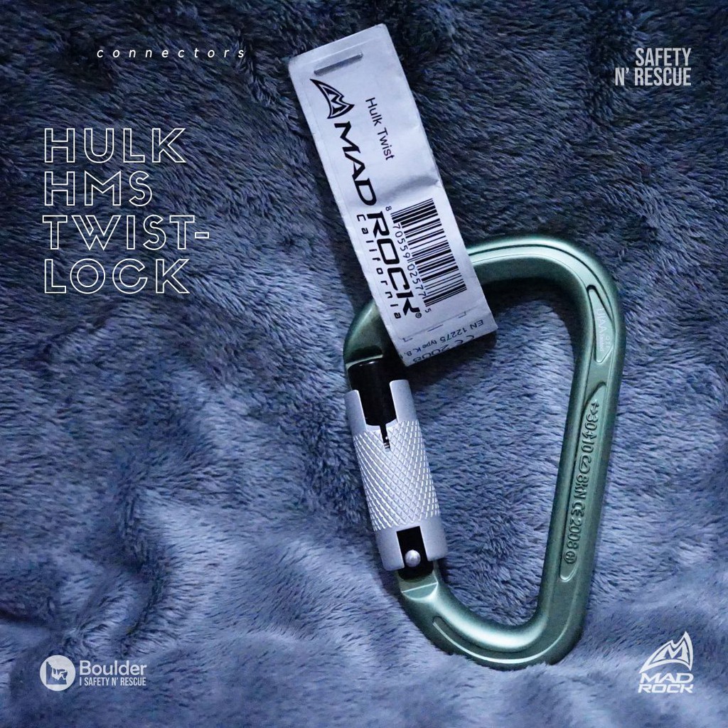 MAD ROCK HULK HMS AUTO-LOCK CARABION