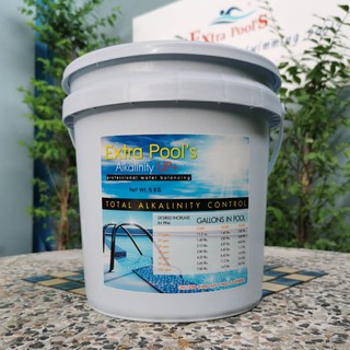 สารควบคุมค่า pH ในสระว่ายน้ำ Extra Pools Alkalinity Up บรรจุ 5 กก./ถัง