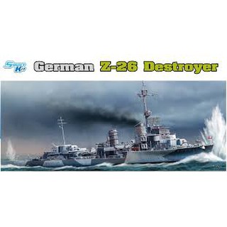 Dragon Model 1/350 DRA1064 GERMAN Z-26 DESTROYER