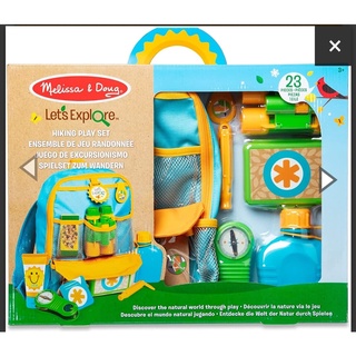 Melissa &amp; Doug (Lets Explore!เล่นสำรวจ) รุ่น 30801 เป้นักสำรวจพร้อมอุปกรณ์ Lets Explore Hiking Play Set อุปกรณ์เพียบ