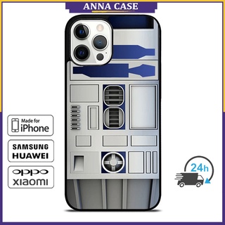 เคสโทรศัพท์มือถือ ลาย StarWars R2D2 สําหรับ iPhone 14 Pro Max 13 Pro Max Samsung Galaxy Note10+ S21Ultra