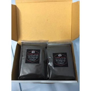 กากกาแฟแท้ 100% เกรด A สำหรับขัดผิว ขัดตัว ขนาด 50 กรัม ซองละ 6 บาท