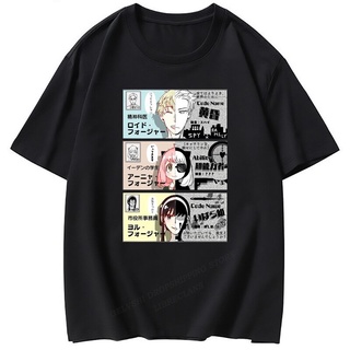 DRG SPY X FAMILY T Shirt Men Fashion T-shirts Cotton Tshirt Anime Anya Summer Mens T-shirt Tees Top Boys Girl Camisetas