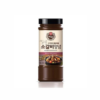 CJ ฺKALBI Marinade Sauce For Beef ซีเจ คัลบี มาริเนด ซอส ฟอ บีฟ ซอสสำหรับหมักซี่โครงเนื้อ รสเผ็ด 290g