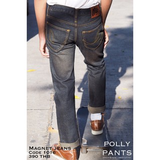 กางเกงยีนส์ขากระบอกเล็กผ้าไม่ยืด MAGNET JEANS CODE.1016