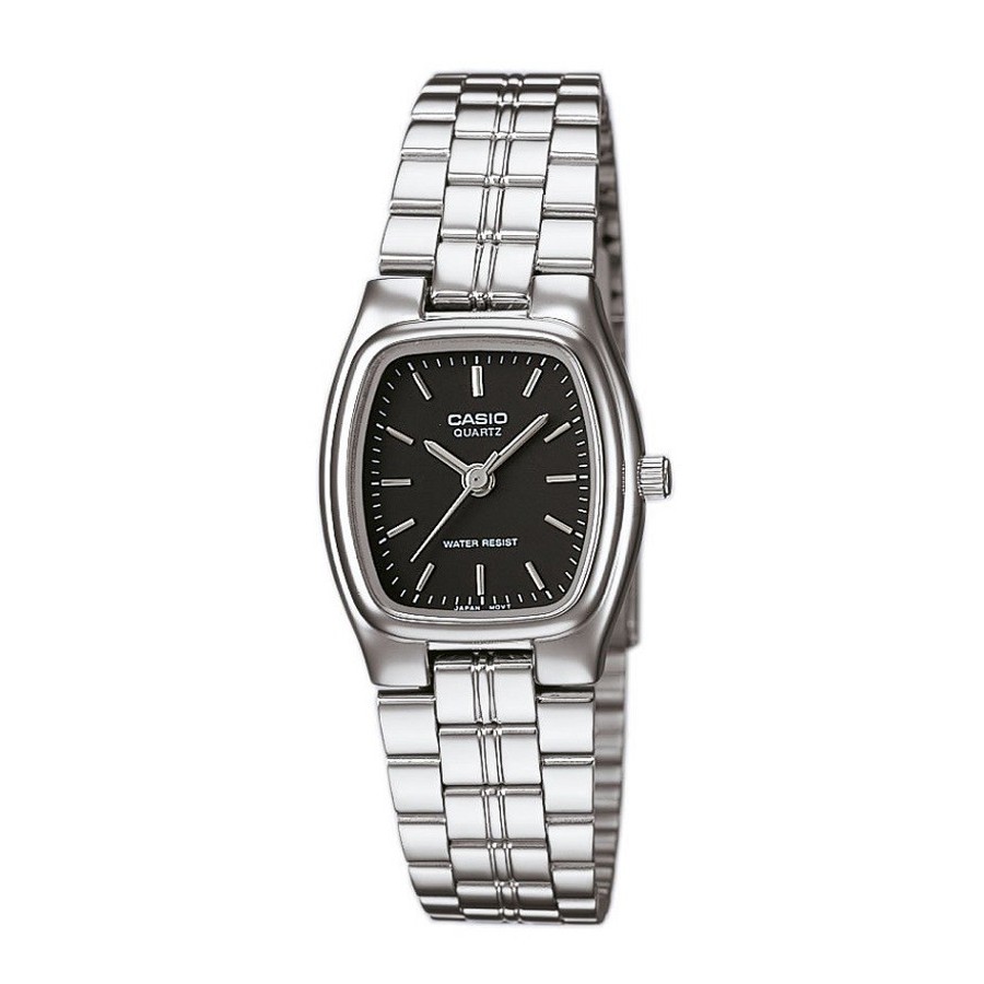 Casio Standard นาฬิกาข้อมือผู้หญิง สายสแตนเลส รุ่น LTP-1169D,LTP-1169D-1A,LTP-1169D-1ARDF - สีเงิน