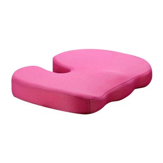 Getagift เบาะรองนั่ง Memory Foam เพื่อสุขภาพ รุ่นผ้าตาข่ายระบายอากาศ ( สีชมพู )