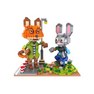LOZ นาโนบล็อก ZOOTOPIA size XXL (รหัสสินค้า 9722-9723)