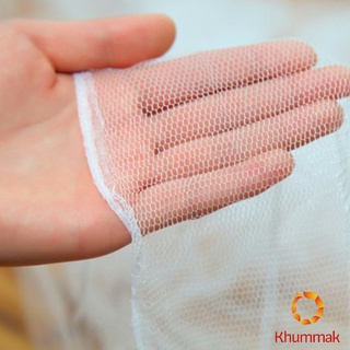 Khummak ม่าน หน้าต่าง มุ้งตาข่าย สีขาว ป้องกันยุงและแมลง คุณสามารถติดเองได้ง่าย Mosquito screen