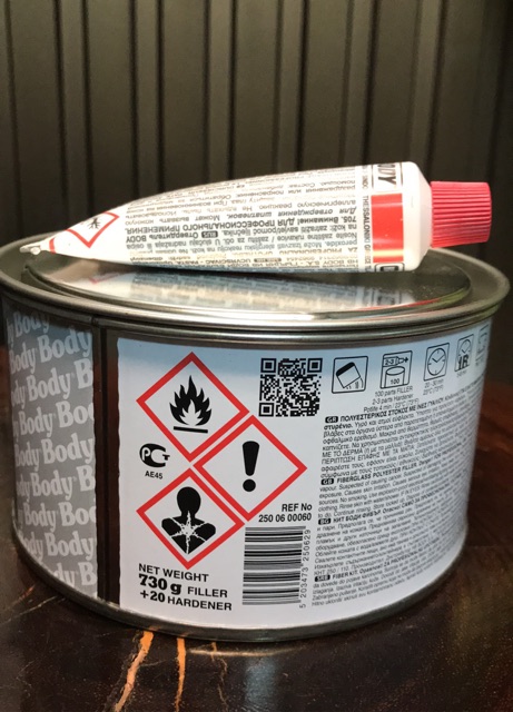 #สีโป้วไฟเบอร์ #โป้วไฟเบอร์ #บอดี้ไฟเบอร์ #bodyfiber #สีโป้วเหล็ก #สีโป้วพลาสติก - รูปที่ 2