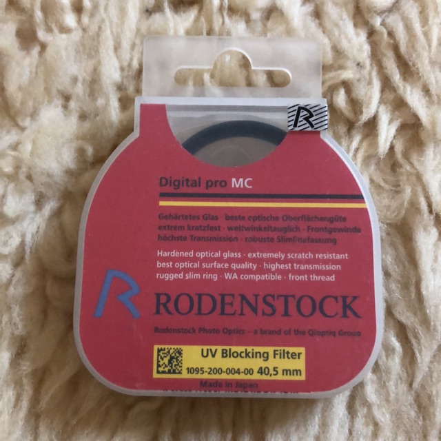 ฟิลเตอร์ Rodenstock UV Blocking Filter 40.5mm. Pro MC