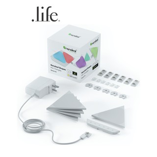 NANOLEAF ชุดไฟตกแต่งอัจฉริยะ Shapes Triangles Mini Smarter Kit [5 Panels] by Dotlife