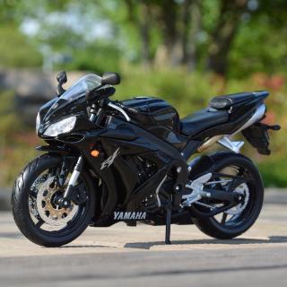 Maisto โมเดลรถจักรยานยนต์ 1:12 Yamaha YZF-R1 ของเล่น ของสะสม