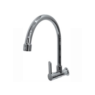 ก๊อกซิงค์ ก๊อกซิงค์เดี่ยวติดผนัง F14202 ก๊อกน้ำ ห้องน้ำ SINK FAUCET F14202