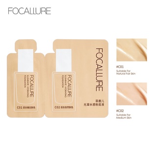 Focallure รองพื้น เนื้อแมตต์ ให้ความชุ่มชื้น ติดทนนาน น้ําหนักเบา