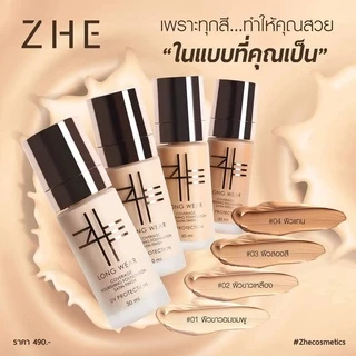 ZHE Liquid Foundation ชี รองพื้นชี รองพื้นเนื้อซาติน ขนาด 30 ml.