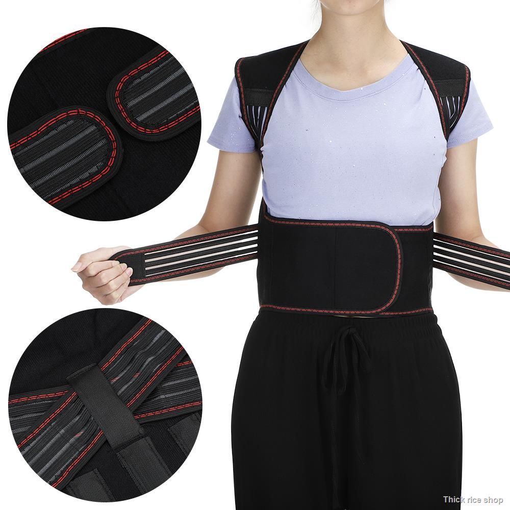 Magnetic Back Support Magnets Self-heating Therapy Vest Waist Brace ...