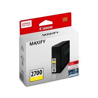 หมึกอิงค์เจ็ท สีเหลือง Canon PGI-2700/Canon PGI-2700 Yellow Ink Cartridge