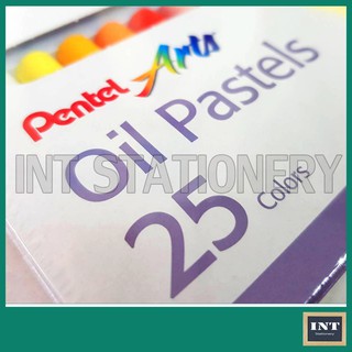 สีชอล์ค 25 สี Pentel oil pastels PHN-25