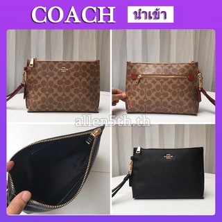 Coach F68332 ผู้หญิง แฟชั่น กระเป๋าถือ คลัทช์ คลัตช์