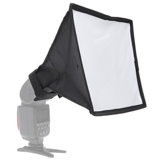 Andoer 20 * 30 ซม. / 7.9 * 11.8 นิ้วการถ่ายภาพแฟลช Diffuser Mini Softbox Kit