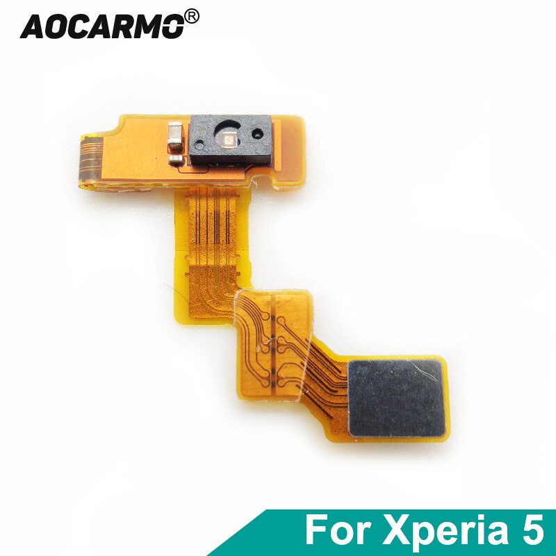 Ambient Light Proximity Sensor Ribbon Flex Cable สําหรับ Sony Xperia 5 / X5 / J8210 J9210 เปลี่ยน