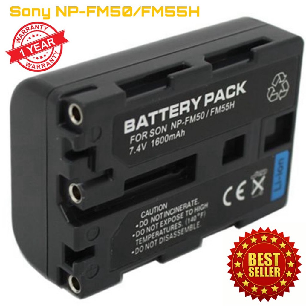 แบตกล้อง sony Camera Battery Sony รุ่น NPFM50/FM55H แบตเตอรี่กล้องโซ