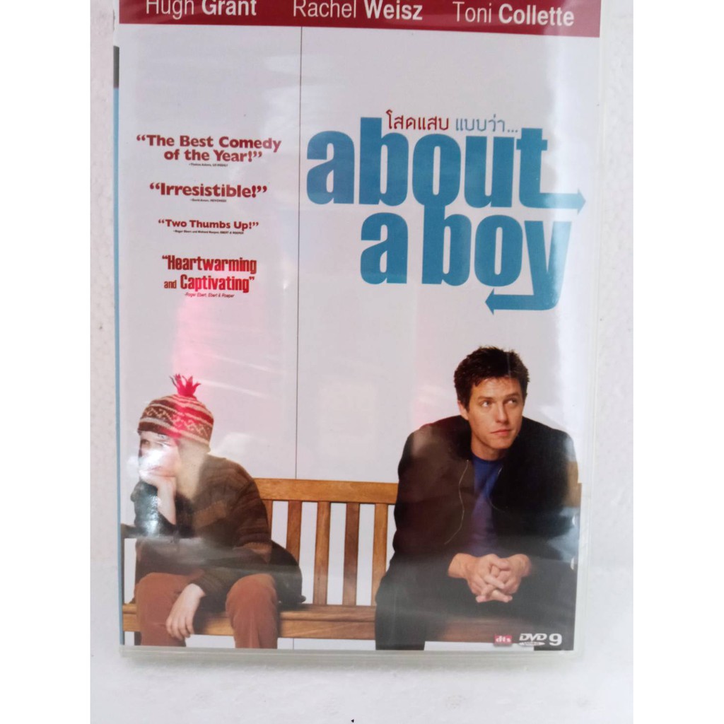DVD : About A Boy (2002) โสดแสบ แบบว่า... " Hugh Grant, Rachel Weisz, Toni Collete "