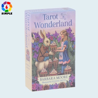 Tarot in Wonderland Tarot Cards Prophecy Divination Deck Party Board Card Game