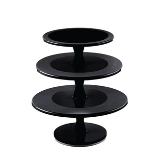 Silikomart HULA UP BLACK XXL Multilayer CakeStand 24,30,35cm / ฐานวางเค้ก